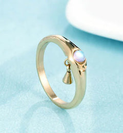 Pearl Titanium Ring