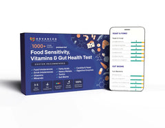 AFIL Premium | 1000+ Items Tested | Food Sensitivity Intolerance Home Test for Adults & Kids | Foods Drinks Toxins Vitamins Minerals Fatty Acids Gut Biome Candida Digestive Health